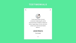 Testimonials