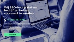 Hulp Om Te Beginnen - Multifunctionele Sjabloon Van Één Pagina