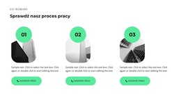 Trzy Etapy Budowy - Szablon Strony HTML