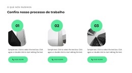 Três Etapas Na Construção - Build HTML Website