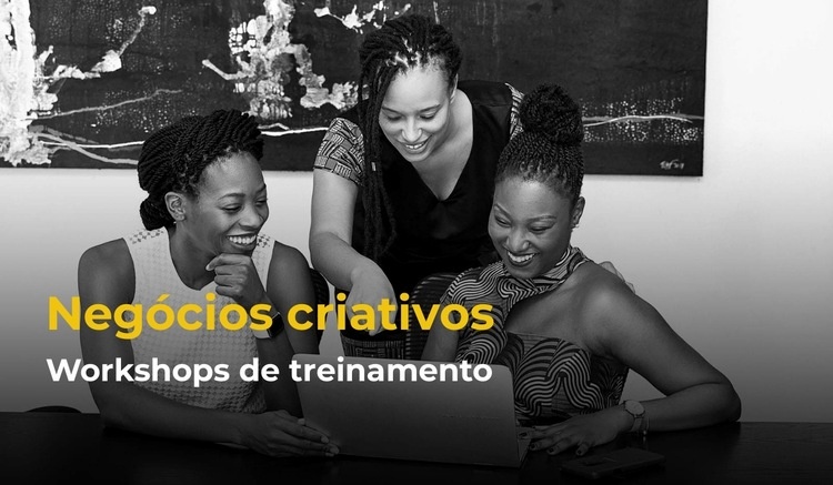 Copywriter de novas ideias Modelos de construtor de sites