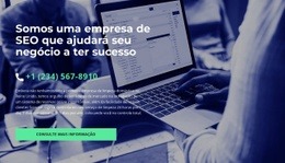 Ajuda Para Começar - Modelo Multifuncional De Uma Página