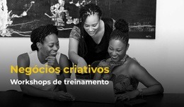 Copywriter De Novas Ideias - Modelo De Site De Página Única