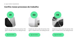 Três Etapas Na Construção - Inspiração De Tema WordPress