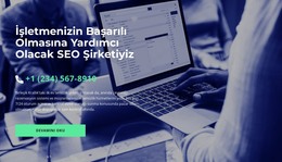 Başlamak Için Yardım - Ücretsiz HTML Şablonu