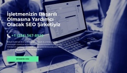 Başlamak Için Yardım - Kullanıma Hazır HTML5 Şablonu