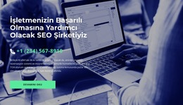 Başlamak Için Yardım - Özel Joomla Şablonu