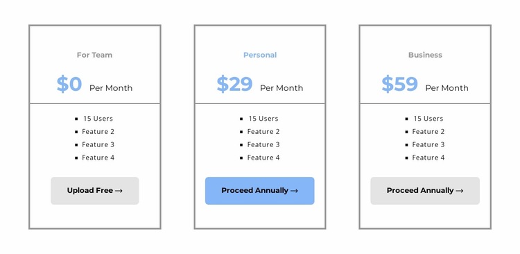 Choosing a profitable plan Website Builder Templates