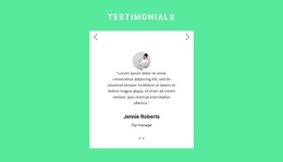 Testimonials