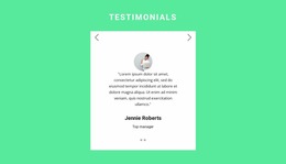 Testimonials