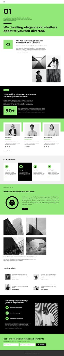 Need First-Class - CSS Template by Nicepage