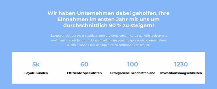 Wir zählen Website design