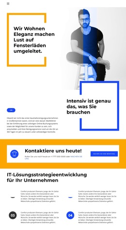 Arbeiten Sie Mit Kunden – Fertiges Website-Design