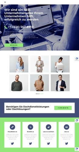 Geschäft In Der Krise - Ultimative Landingpage