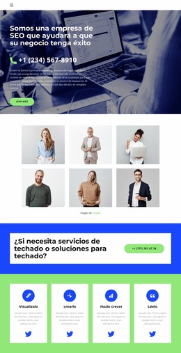 Negocios En Crisis - Plantilla Joomla Profesional Personalizable