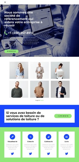 Page Web Pour Entreprise En Crise