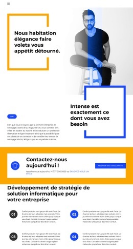 Mise En Page Pour Travailler Avec Les Clients