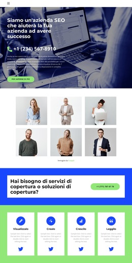 Affari In Crisi - Modello Di Sito Web Semplice