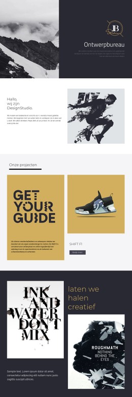 Denk Dieper Premium-Sjabloon