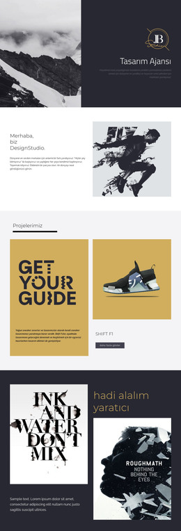 Daha Derin Düşün - Web Şablonu