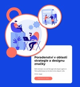 Poradenství V Oblasti Designu Šablona Webu HTML CSS