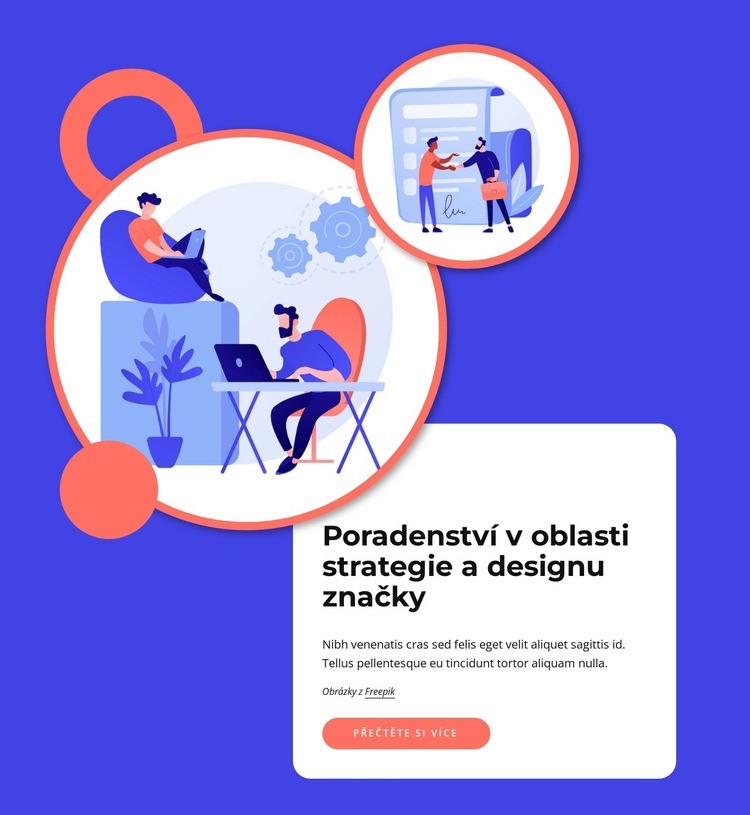 Poradenství v oblasti designu Šablona CSS