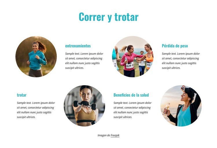 Trotar Creador de sitios web HTML