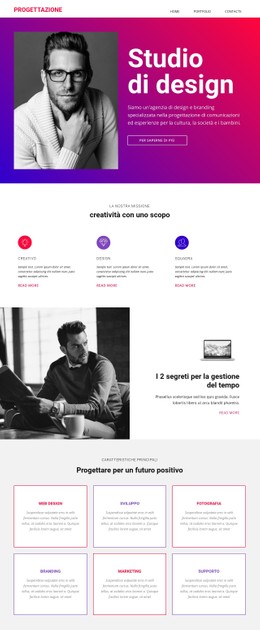 Arte Del Design Di Pensiero Positivo Sito Web Di E-Commerce