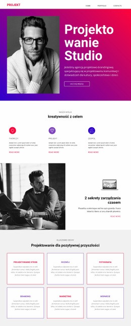 Sztuka Projektowania Pozytywnego Myślenia - HTML5 Website Builder