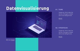 Kostenloses Webdesign Für Rechenzentrumsnetzwerk