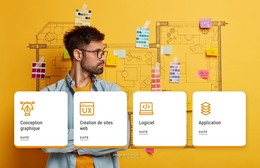 Conception graphique et web - Modèle HTML par Nicepage