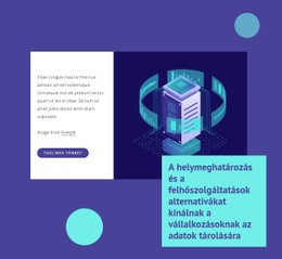 Adatközpont Váltás - Ingyenes Webhelysablon