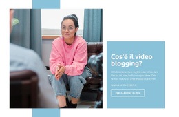 Video Blogging - Sito Web Gratuito Di Una Pagina