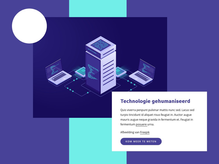 Oplossingen die er toe doen voor uw organisatie HTML-sjabloon