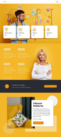 Modern Design Firm - Free Website Template