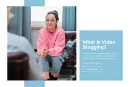 Video Blogging Website Creator