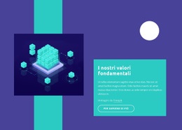 I Nostri Valori Fondamentali - Modello HTML5 Gratuito