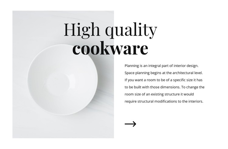 Beautiful dishes CSS Template