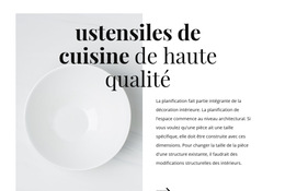 Maquette De Site Web Exclusive Pour Beaux Plats