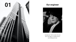 Our Construction Engineer - Web Development Template