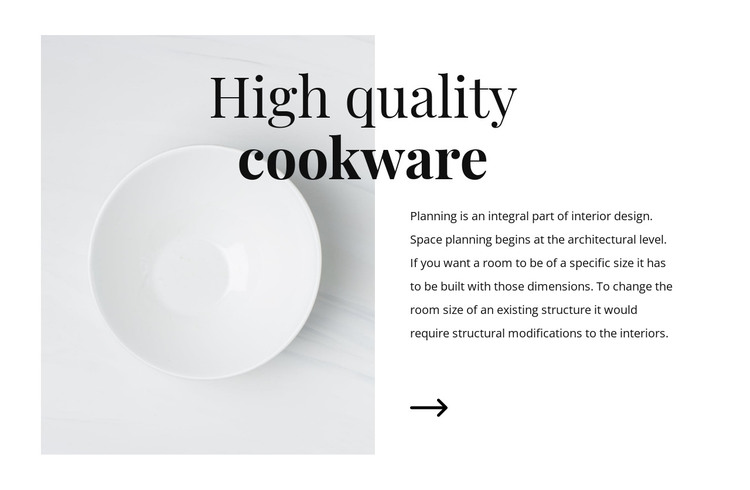 Beautiful dishes HTML Template