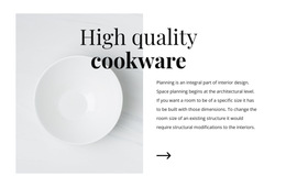 HTML5 Theme For Beautiful Dishes