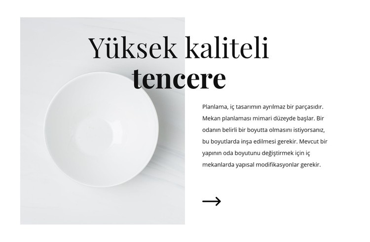 Güzel yemekler CSS Şablonu