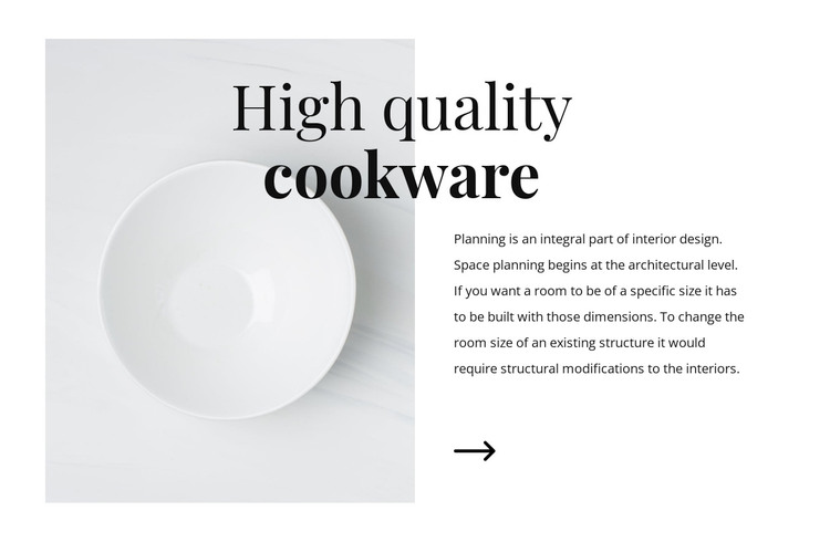 Beautiful dishes WordPress Theme