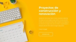 Proyectos De Renovación - Diseño De Sitio Web Adaptable