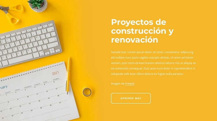 Proyectos de renovación Plantilla Joomla