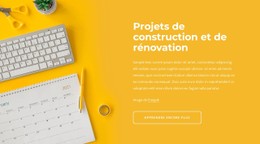 Projets De Rénovation Site Web D'Une Seule Page