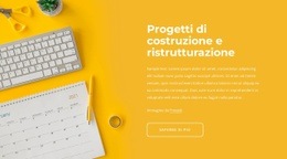 Progetti Di Ristrutturazione - HTML Creator