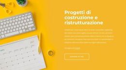 Progetti Di Ristrutturazione Modello Joomla 2024