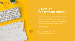 Renovatie Projecten - Gratis Download Van WordPress-Thema